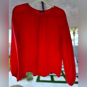 Vince Camuto Tomato Red Women’s Blouse Size Medium